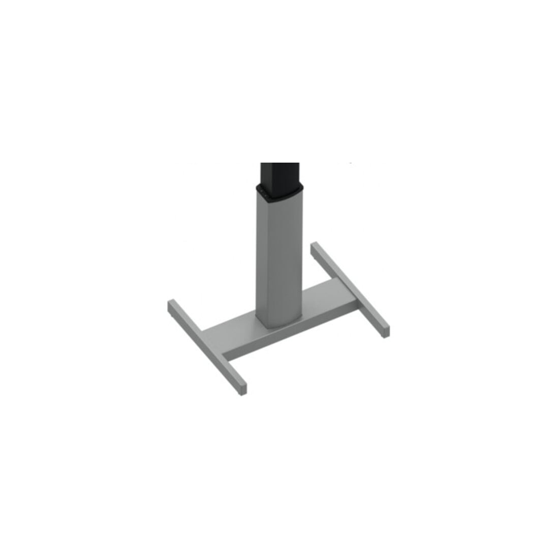 Piètement à réglage en hauteur électrique 501-19 STIER, mobile, pour plateau de 80x80 cm