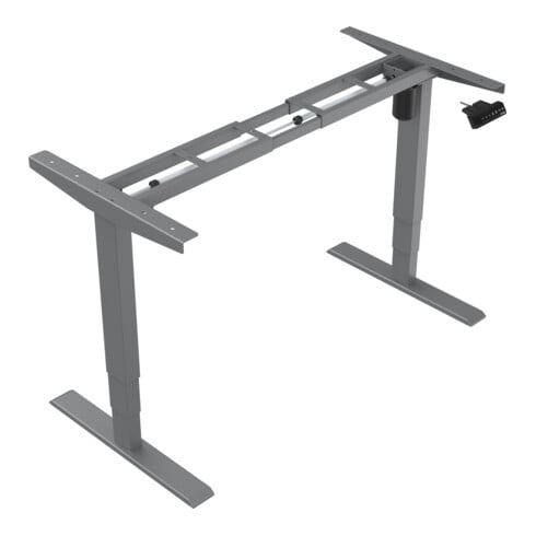 Support de bureau THA STIER à hauteur réglable électriquement pour plateaux de 120x60cm à 160x80cm