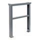 Piètement STIER réglable en hauteur lxPxH 80x575x720-1 020 mm