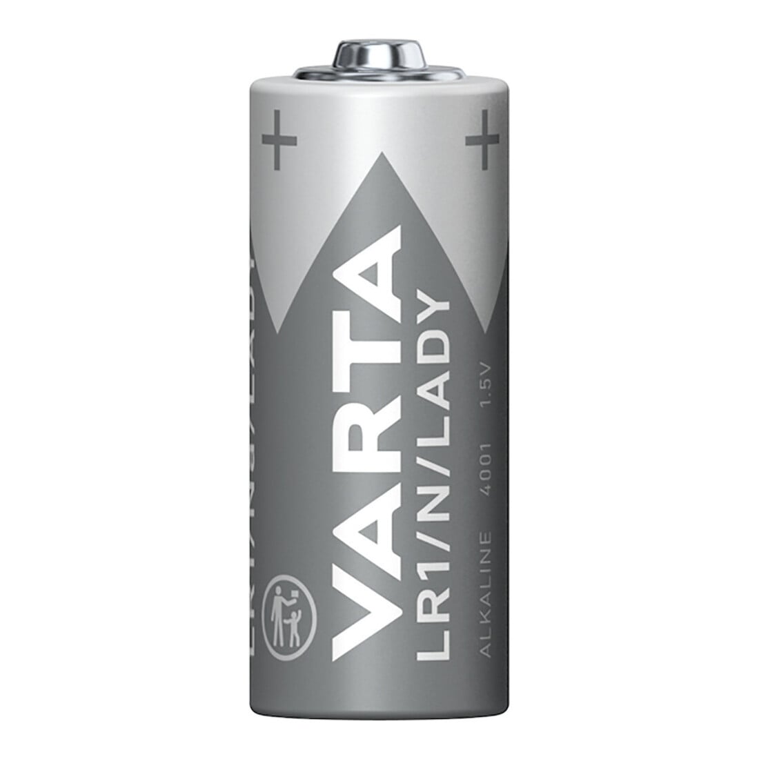 Pile bouton 1,5 V 850 mAh LR1 12,0 x 30,2 mm VARTA