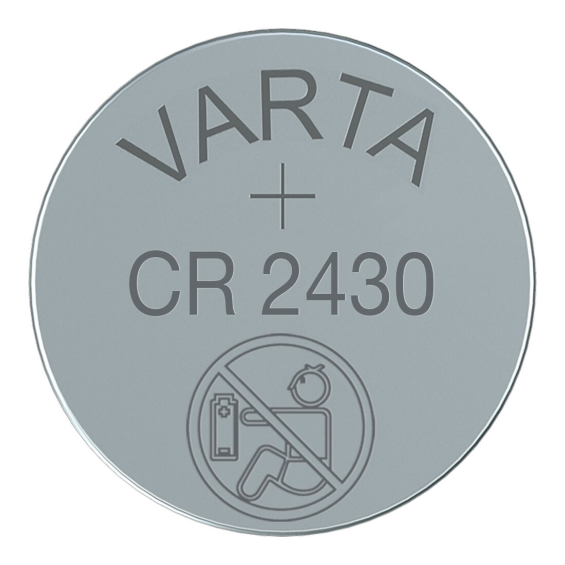 Pile bouton 3 V 280 mAh CR2430 24,5 x 3,0 mm VARTA