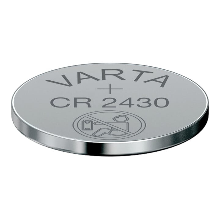 Pile bouton 3 V 280 mAh CR2430 24,5 x 3,0 mm VARTA