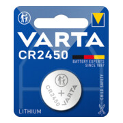 Pile bouton 3 V 560 mAh CR2450 24,5 x 5,0 mm VARTA-5