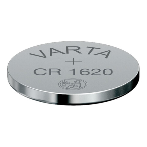 Pile bouton 3 V 70 mAh CR1620 16,0 x 2,0 mm VARTA