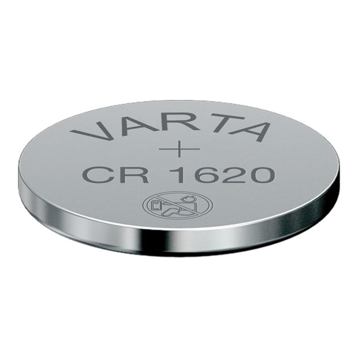 Pile bouton 3 V 70 mAh CR1620 16,0 x 2,0 mm VARTA