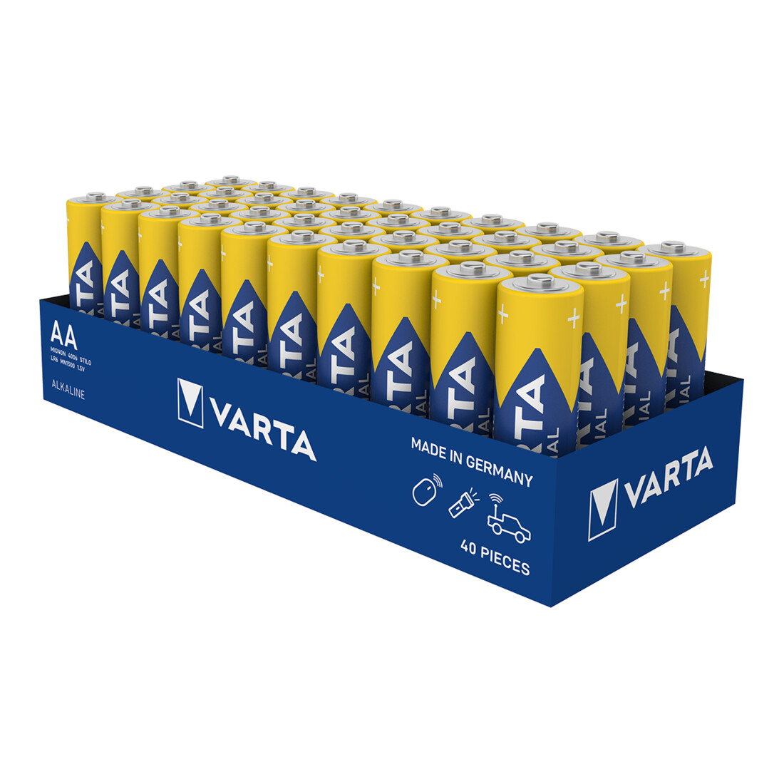 Pile Industrial 1,5 V AA Mignon 2960 mAh LR6 4006 40 un. / carton VARTA