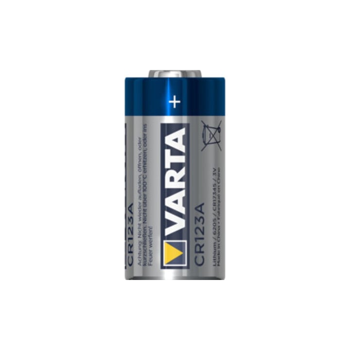 Pile Pile Professional Lithium 3 V CR123A 1480 mAh CR17345 6205 1 un. / Blister