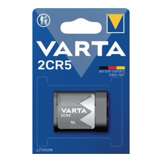 Pile Pile Professional Lithium 6 V 2CR5 1600 mAh 2CR5 6203 1 un. / Blister VARTA