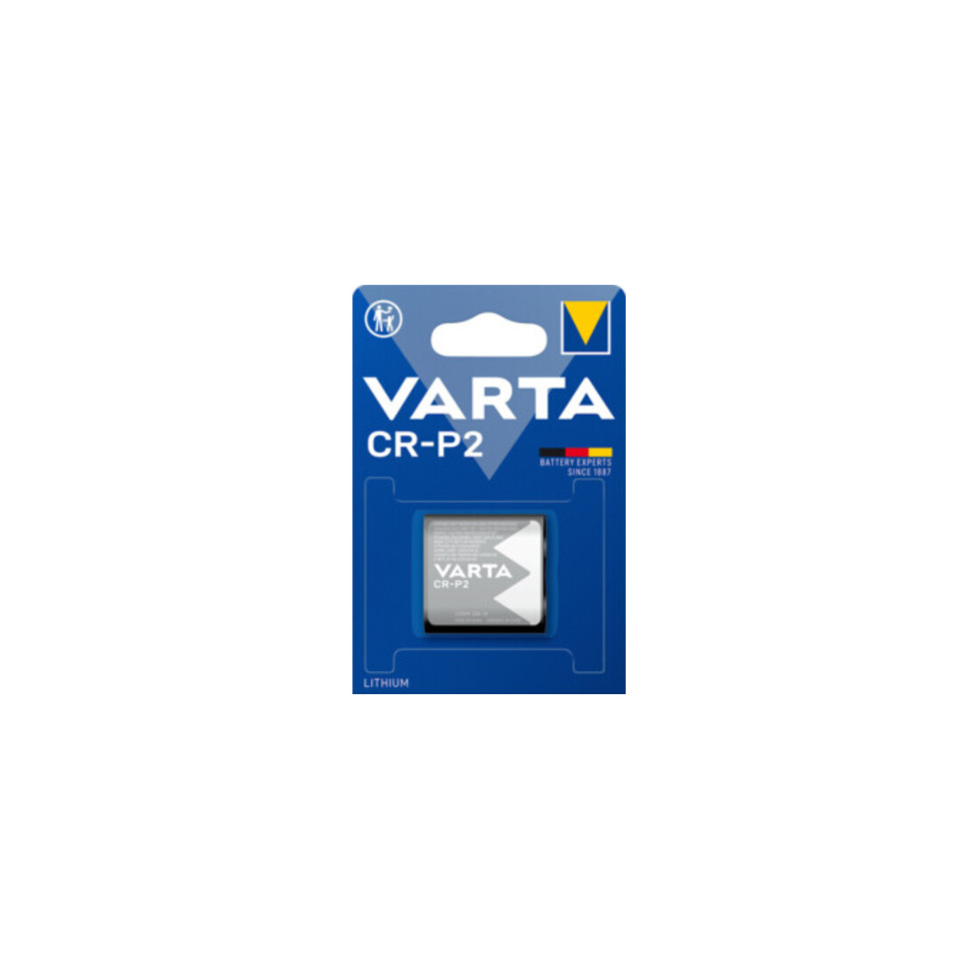 Pile Pile Professional Lithium 6 V CRP2 1450 mAh CR-P2 6204 1 un. / Blister VART
