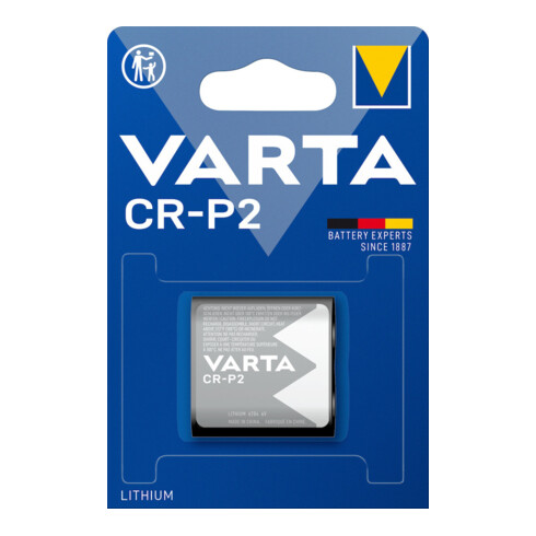 Pile Pile Professional Lithium 6 V CRP2 1450 mAh CR-P2 6204 1 un. / Blister VART