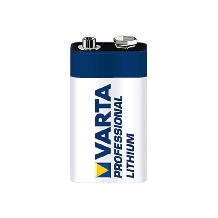 Pile Pile Professional Lithium 9 V 6LP3146 1200 mAh 6122 1 un. / Blister VARTA