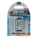 Pile rechargeable ANSMANN 9 V 300 mAh 9 V E-block 6F22 1-1