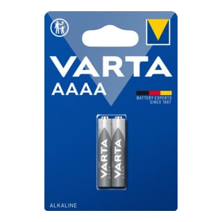 Piles alcalines au manganèse Varta, taille internationale : LR8D425