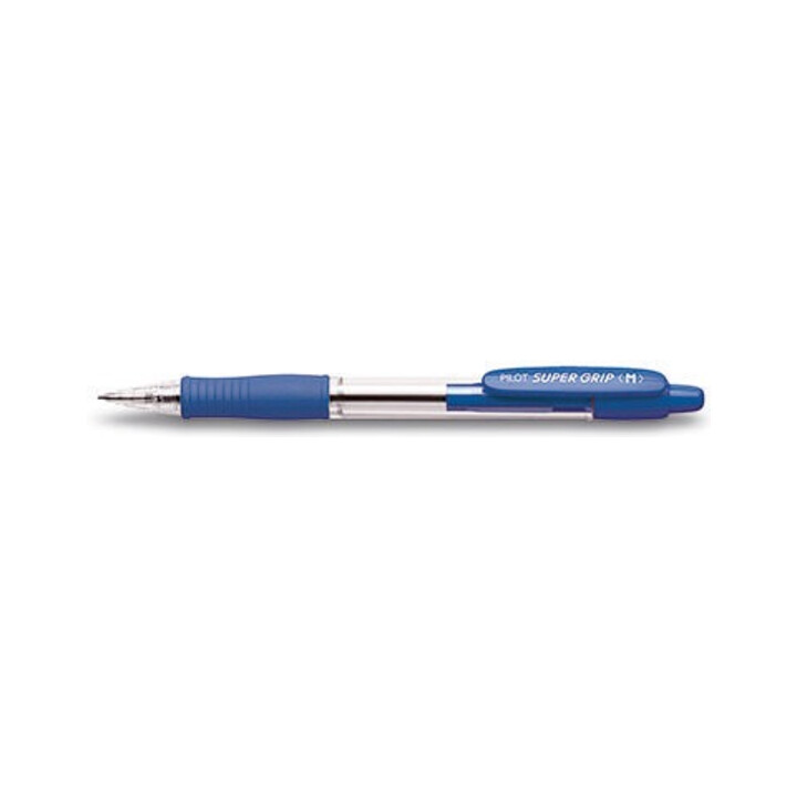 PILOT Druckkugelschreiber SUPER GRIP M 2030003 0,4mm blau