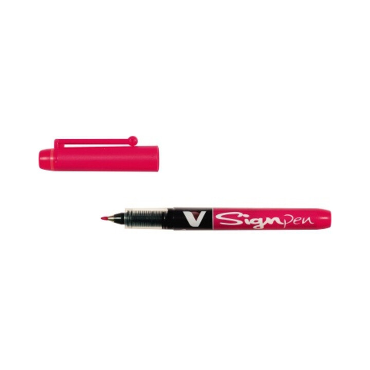 PILOT Faserschreiber V Sign Pen 4102002 SW-VSP-R rot