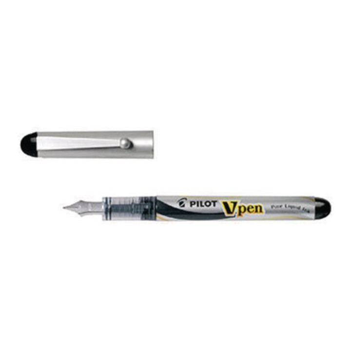 PILOT Füllfederhalter V-Pen 1132001 0,4mm schwarz