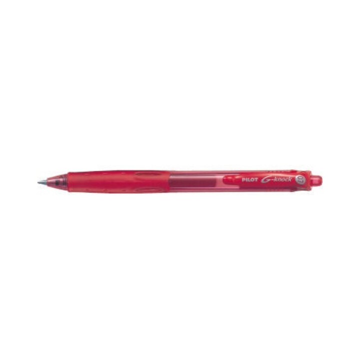 PILOT Gelschreiber G-Knock 07 BEGREEN 2716702 LGK-10F-R-BG rot