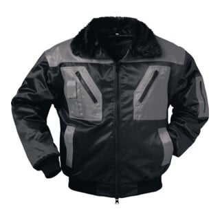 Pilotjacke ASKIM 4-in-1 Gr.XXL schwarz/grau NORWAY