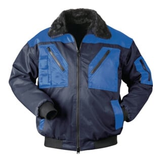 Pilotjacke VEGA 4-in-1 Gr.XXL marine/royal NORWAY