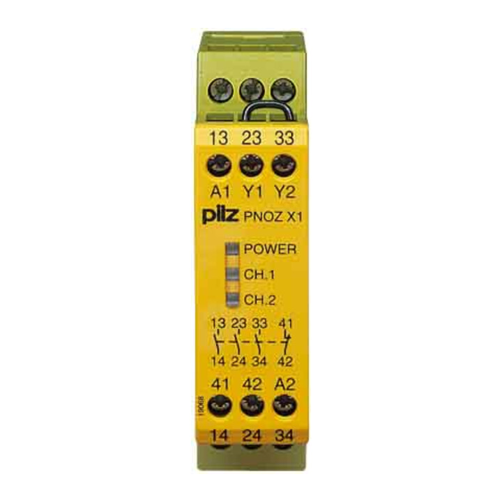 Pilz Dispositif d'arrêt d'urgence 24VAC/DC 3n/o 1n/c PNOZ X1, 774300