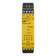 Pilz Dispositif d'arrêt d'urgence 24VAC/DC 3n/o 1n/c PNOZ X2.8P, 777301-1