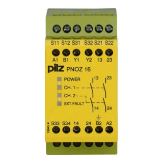 Pilz Not-Aus-Schaltgerät 230VAC 24VDC 2n/o PNOZ 16#774066