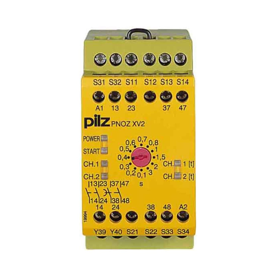Pilz Not-Aus-Schaltgerät 3/24VDC 2n/o t PNOZ XV2, 774502