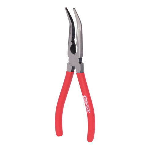 KS Tools Pince à bec plat, courbe