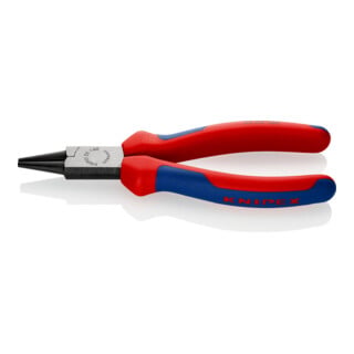 Pince à becs ronds DIN ISO 5745 L. 160 mm tête polie gaines à 2 comp. KNIPEX