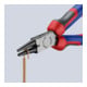 Pince à becs ronds DIN ISO 5745 L. 160 mm tête polie gaines à 2 comp. KNIPEX