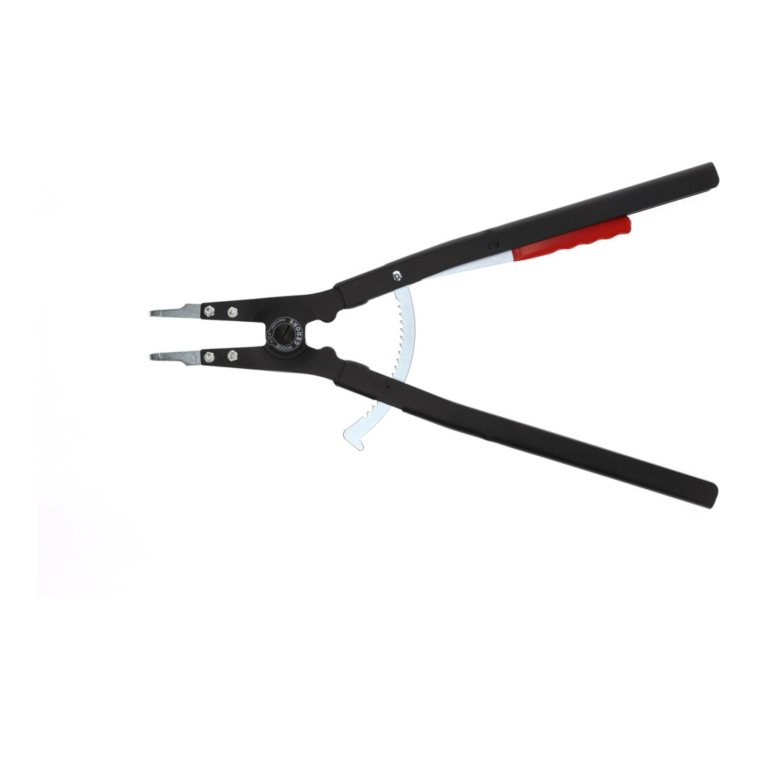 Pince Gedore pour circlips pour anneaux extérieurs, forme courbe (90 degrés)