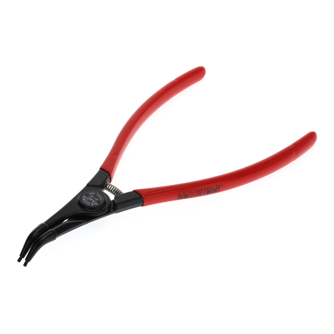 Pince à circlips Gedore pour anneaux de retenue externes, coudée à 45 degrés, 85-140 mm