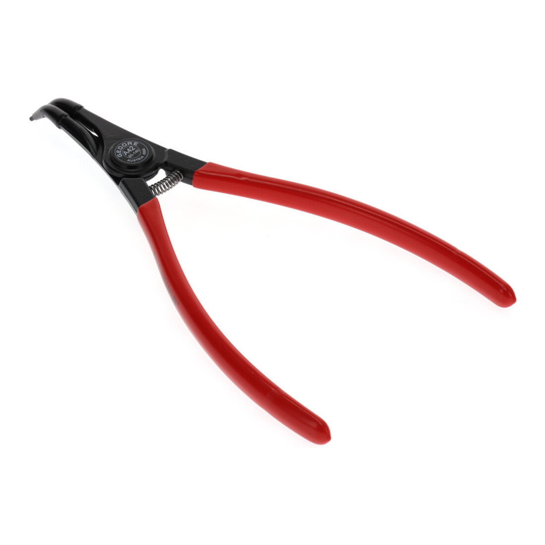 Pince à circlips Gedore pour anneaux de retenue externes, coudée à 45 degrés, 85-140 mm
