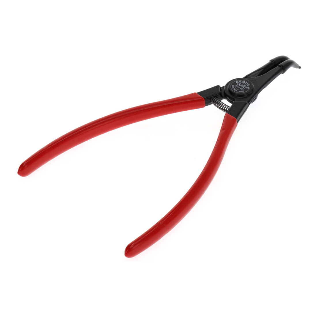 Pince à circlips Gedore pour anneaux de retenue externes, coudée à 45 degrés, 85-140 mm