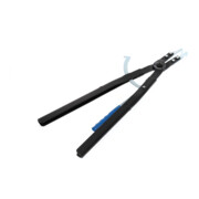 Pince à circlips Gedore pour anneaux de retenue internes, coudée Ø 85-140 mm galvanisée-4