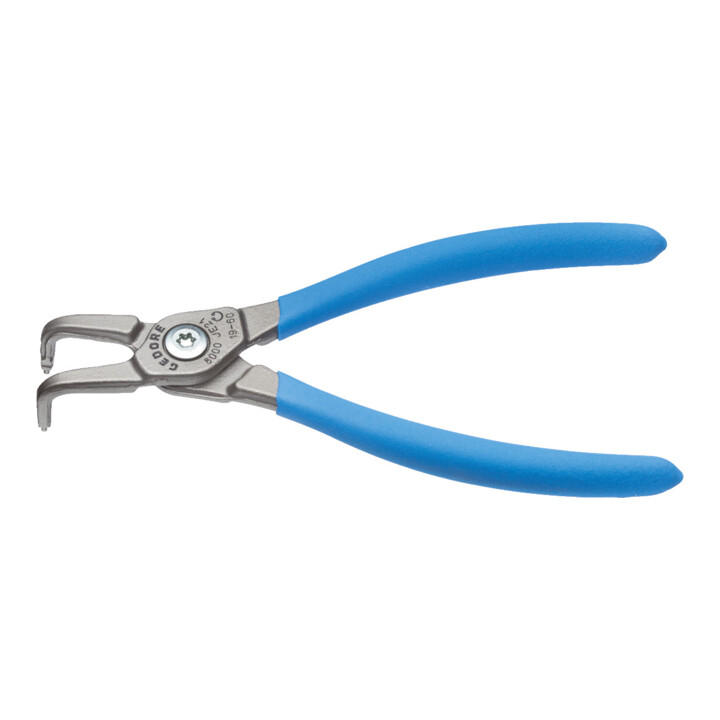 Pince à circlips Gedore pour anneaux de retenue internes, coudée Ø 12-25 mm