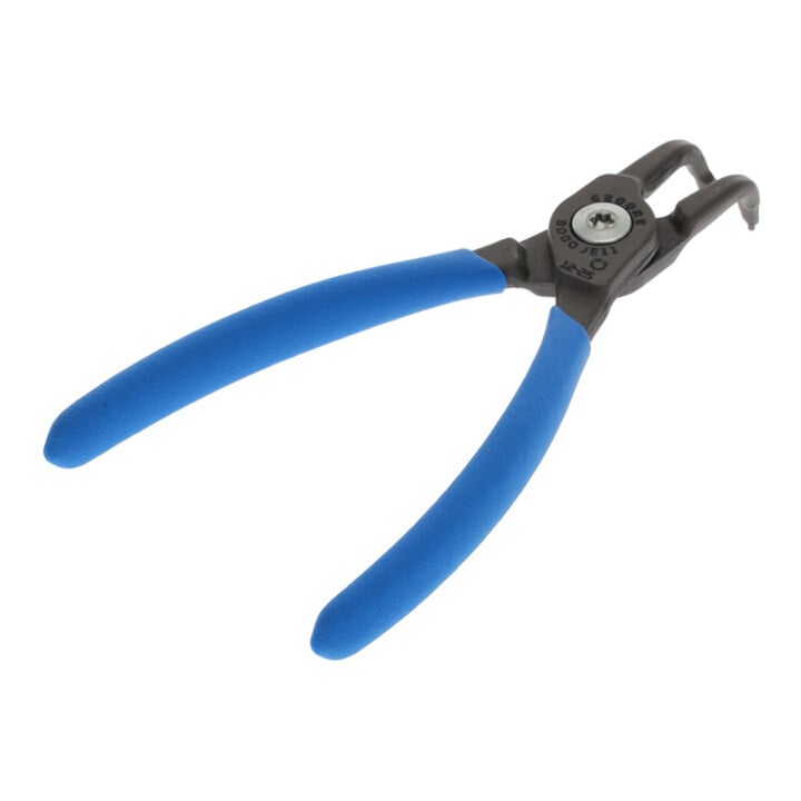 Pince à circlips Gedore pour anneaux de retenue internes, coudée Ø 12-25 mm