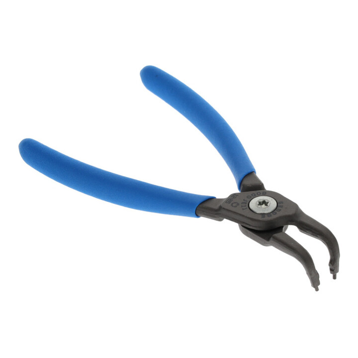 Pince à circlips Gedore pour anneaux de retenue internes, coudée Ø 12-25 mm