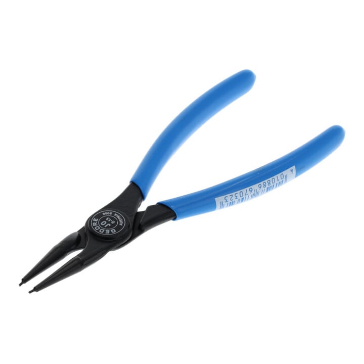 Pince à circlips Gedore pour anneaux de retenue internes, droite, 8-13 mm