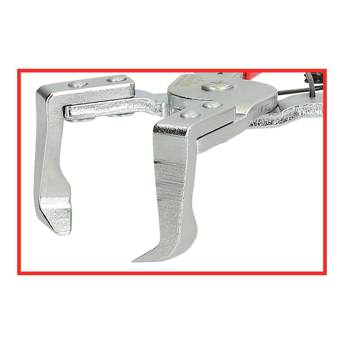 Pince à clip KS Tools, coudée