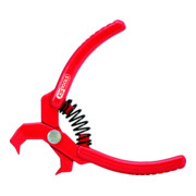 Pince à clips, rouge, coudée, 100 mm-1