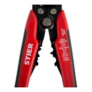 Pince à couper, sertir et dénuder STIER Kombi+-4