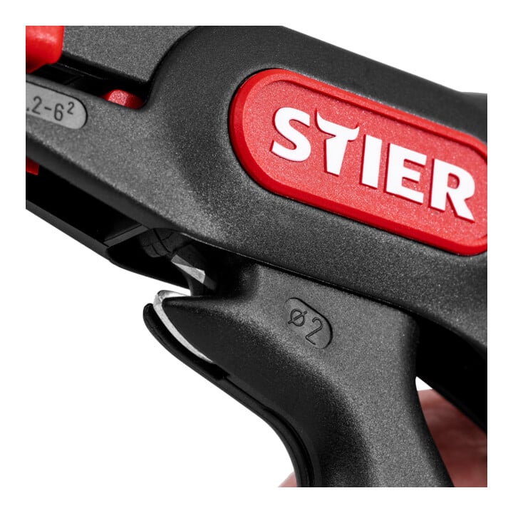 Pince à dénuder automatique STIER 0,2 - 6,0 mm², 165 mm