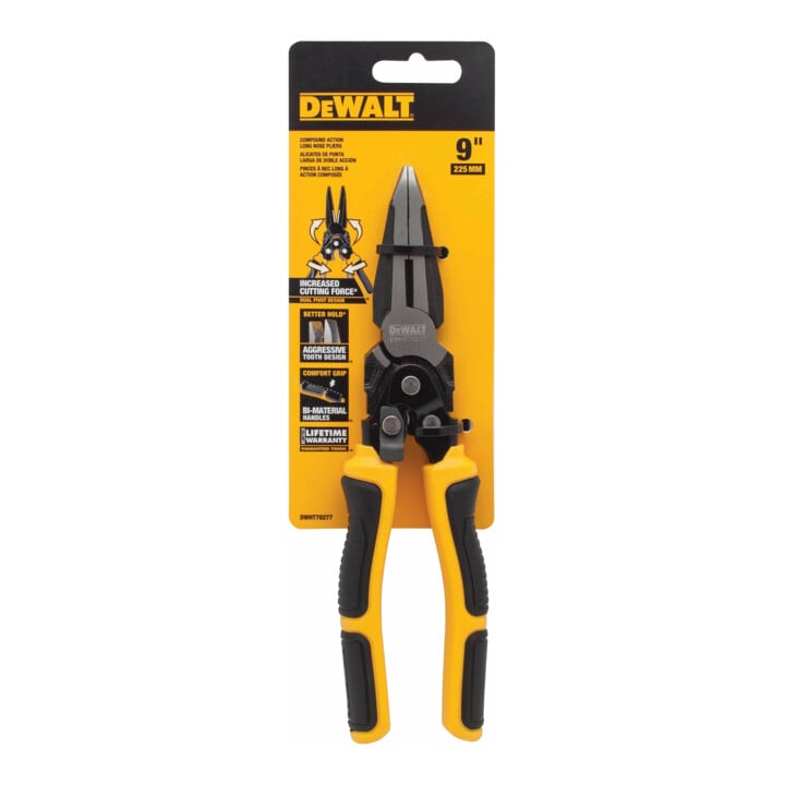 Pince à mâchoires longues DEWALT Duo Design à double articulation DWHT0-70277