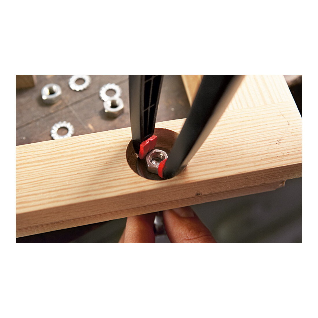 Pince à ressort Clippix XCL à mors longs Bessey