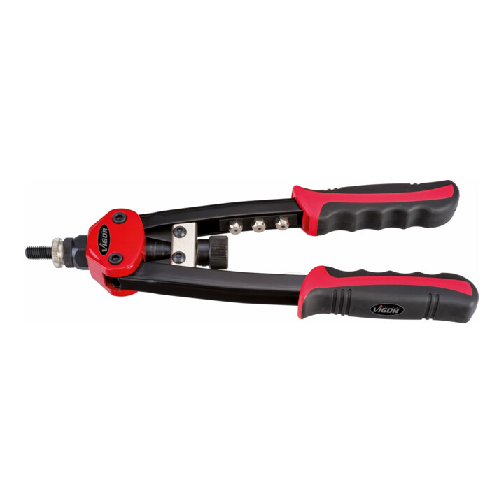 Pince à riveter Vigor pour rivets aveugles et écrous à sertir 9