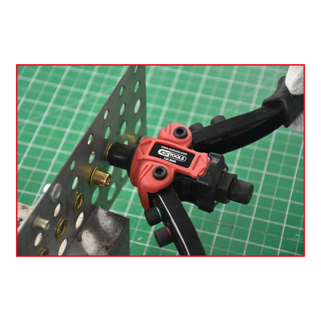 Pince à rivets 3 en 1 KS Tools