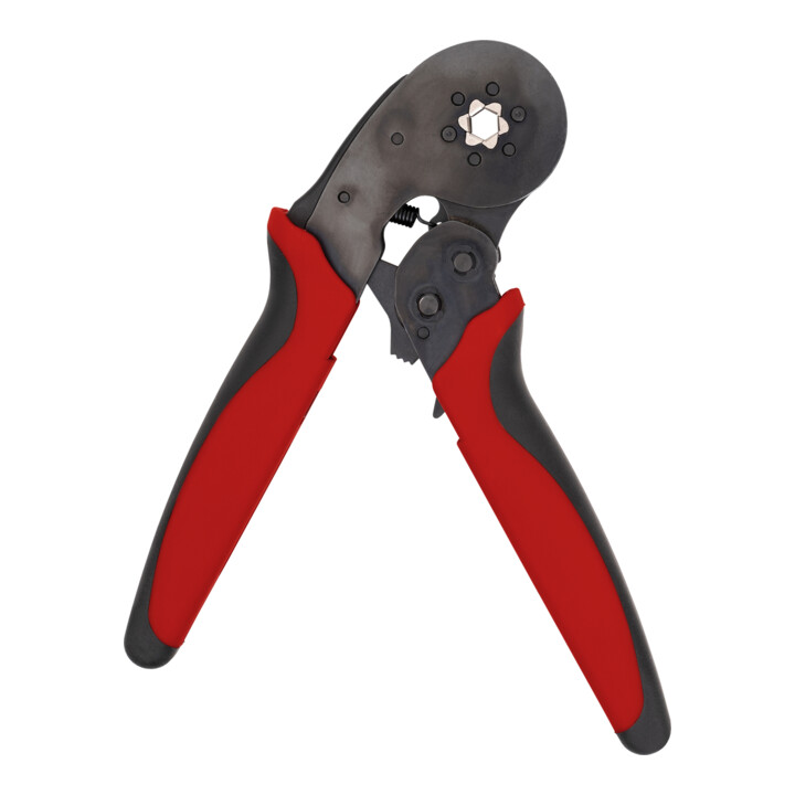 Pince à sertir pour embouts de câbles STIER, sertissage hexagonal 16 mm²