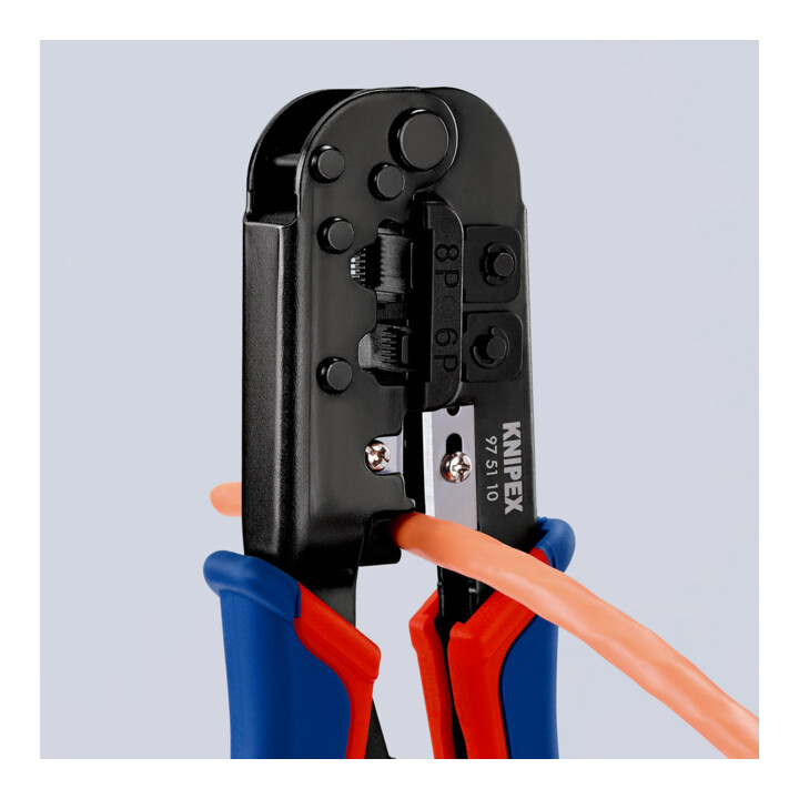 Pince à sertir pour fiches Western Knipex