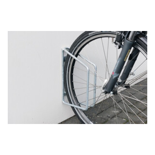 WSM Pince à bicyclette fixation murale unilatérale en acier galvanisé 1 place